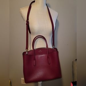 Kate Spade Burgundy Crossbody Bag